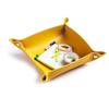 Foldable Jewelry Tray Leather Desktop Accessory Plate Smooth Key Tray Desktop Small Sundry