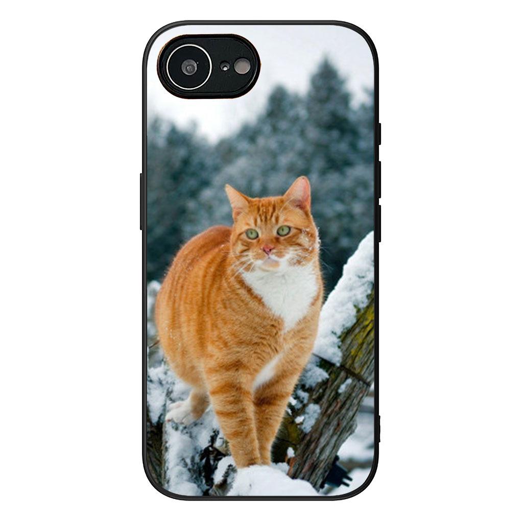 Soft Cover for Samsung Galaxy S25 S24 S23 FE Plus Ultra S7 Edge A16 A15 5G S25+ Coque Phone Case Meow Eyes Kitten Cat
