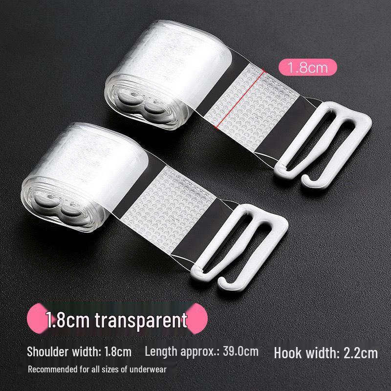 

Прозрачные бретели для бюстгальтера из ТПУ шириной 1 см для женщин - Бесшовные и матовые Independent self-sealing bag (2 pieces/pair)