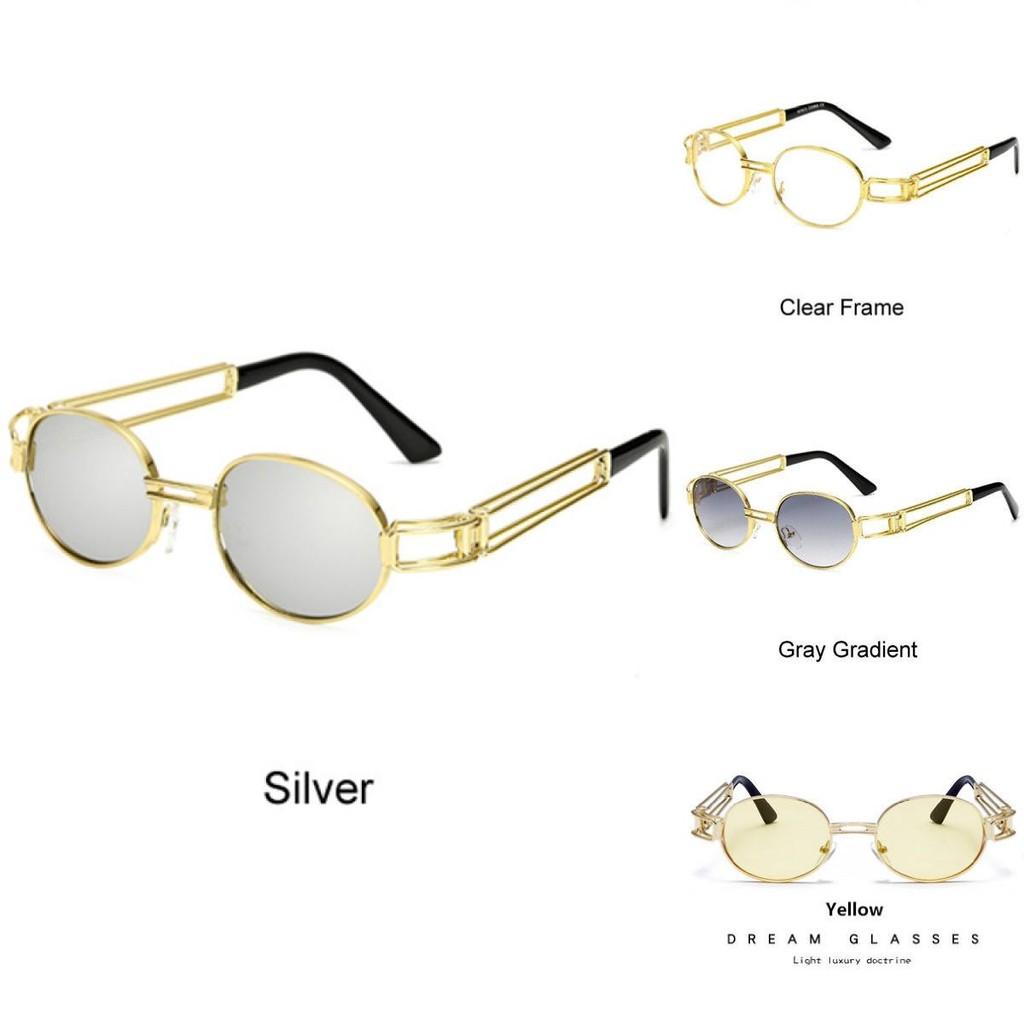 Steampunk Sunglasses Wholesale Metal Frame Uv400 Fashion Eyewear For Men And Women