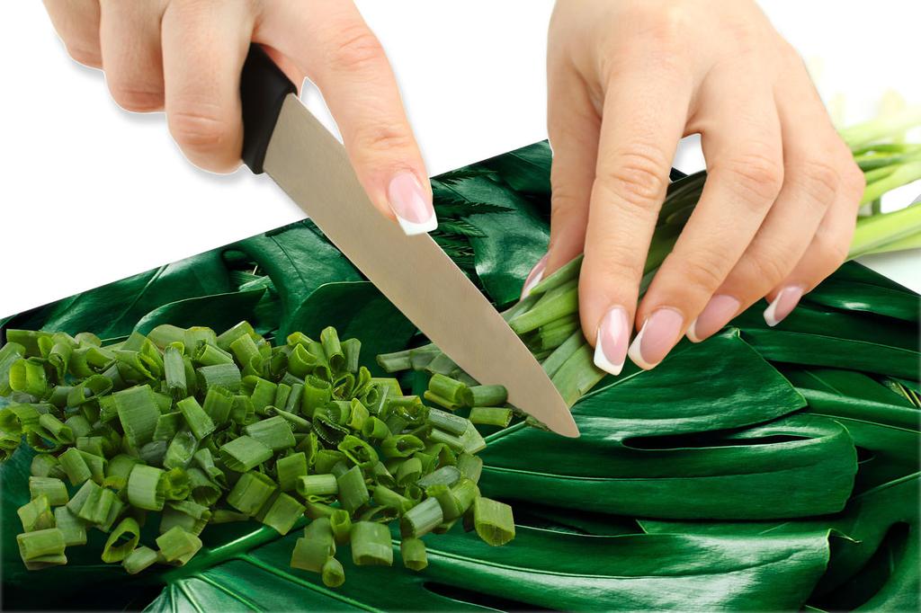 PANEL SZKLANY DO KUCHNI 60x65 Monstera