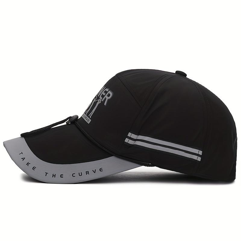 Extra Long Brim Baseball Caps Summer UV Protection Hat Outdoor Sports Caps Unisex Dad Hat