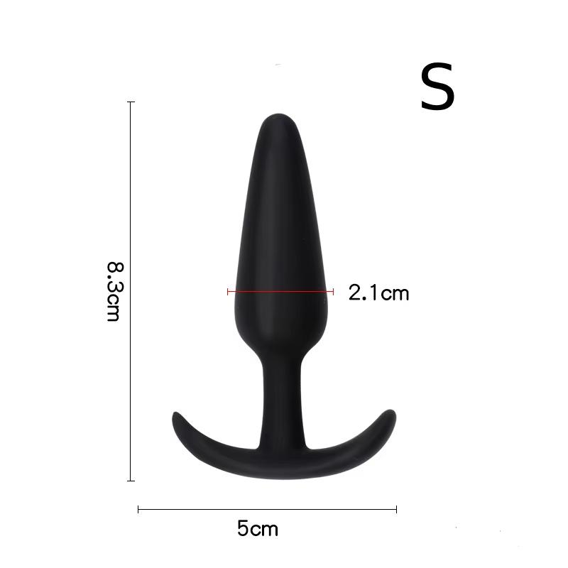 Butt Plug With Flared Base Silicone Anal Plugs Training Set Anus Prostate Sex Toys For Men Women Couples Gay