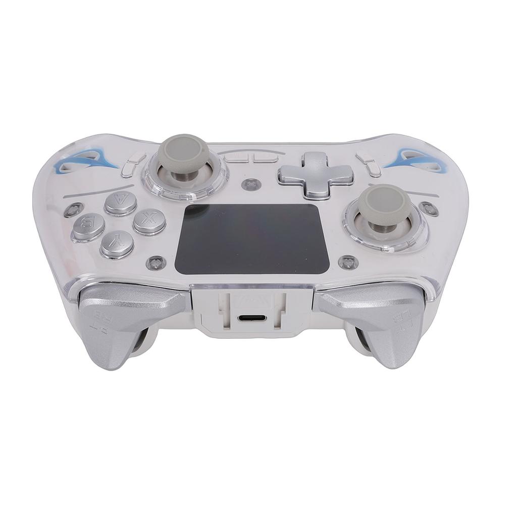 Interactive Screen Wireless Controller for PC Game Hall Effect Joystick and Trigger RGB Lighting Customizable Buttons