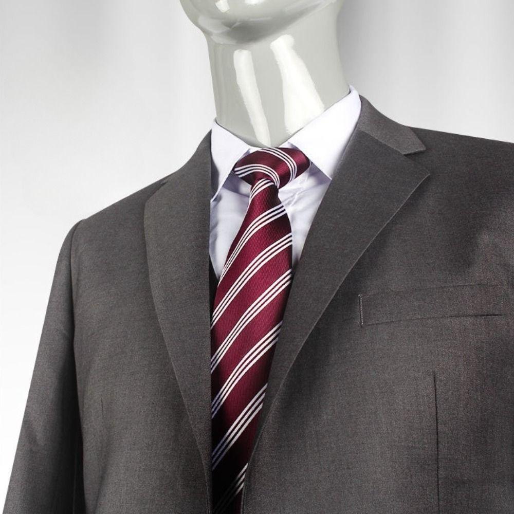 Gravata Automática Ajustável com Zíper Bolinhas Listrada Cravat Simples Preguiçosa Gravata de Pescoço para Homens Meninos