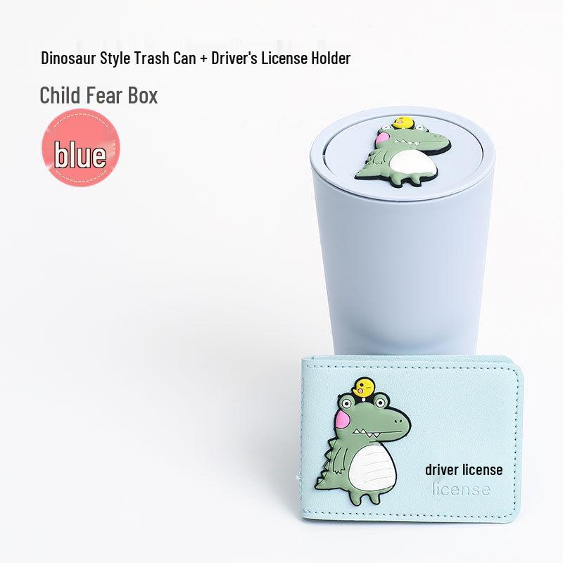 Mini Car Trash Can & Cup Holder – Cute & Creative Interior Storage