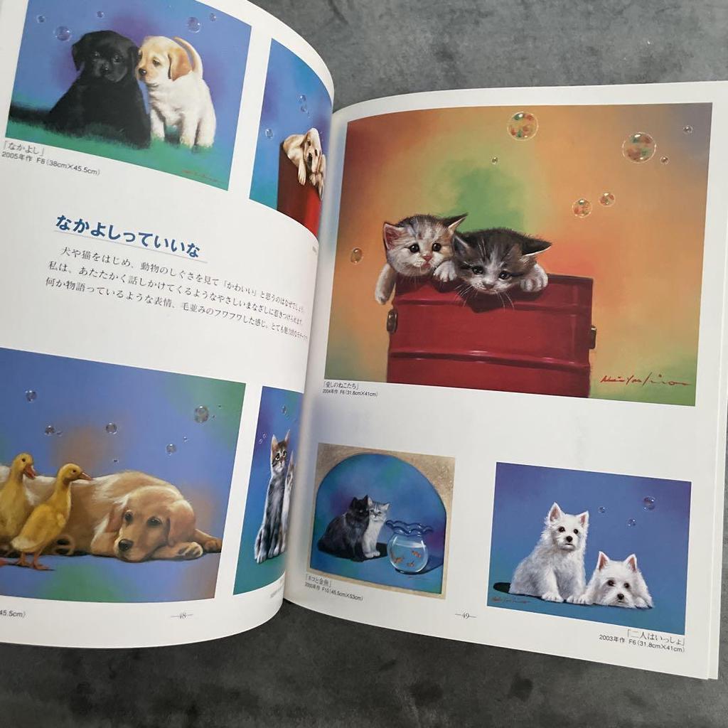 [USED] Aki Yashiro's autographed art book: The World of Art