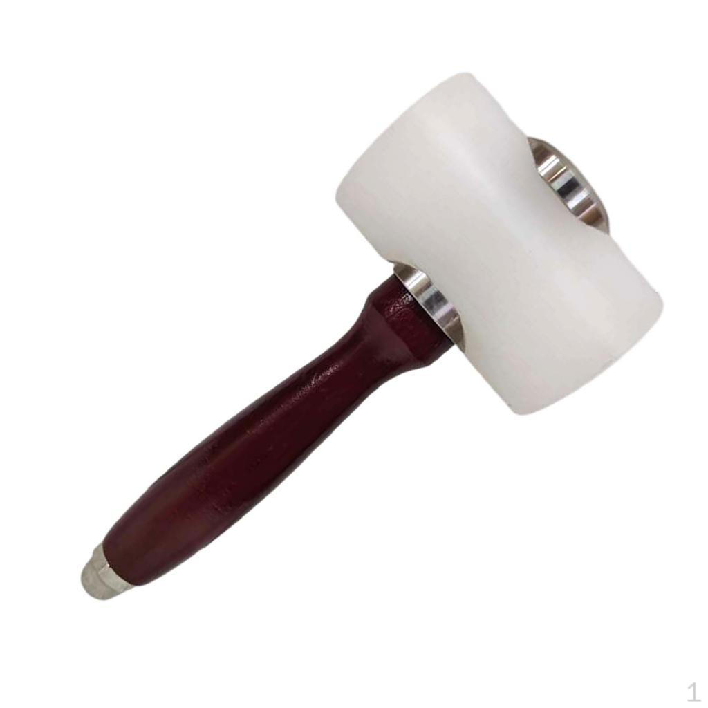 Leather Carving Hammer, Punch Tool Professional Nylon for Craft