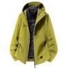 New A/W Unisex 3-in-1 Shell Jacket with Detachable Down Liner - Windproof & Waterproof for Outdoor Adventures