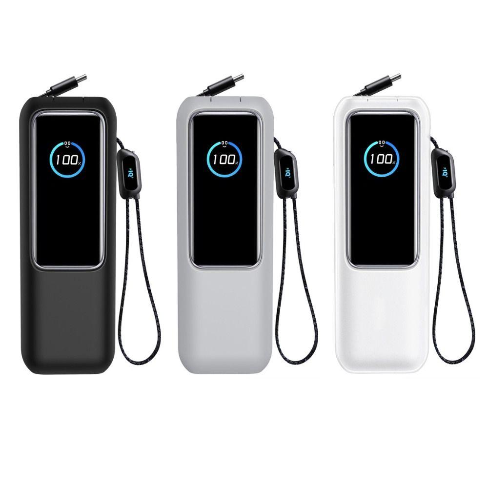 Soft Silicone Case Dustproof Protective Cover for Anker Zolo Power Bank (25000mAh 165W) Travel