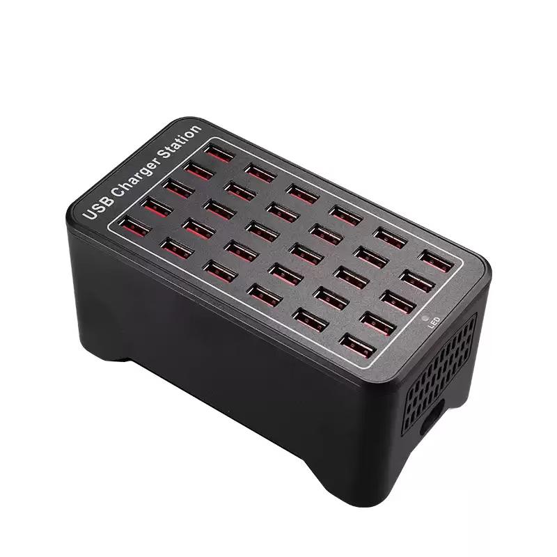 12-Port USB Power Strip with Charger