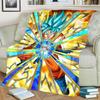 Soft Warm Print Blanket Dragon Ball! Flannel for Bedrooms, Sofas, Beds, Chairs, Picnics, Travel