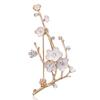 Nuova Brooch Camelia alla Moda da Donna Eleganti Spille Fiore Perla Moda Femminile Festa Cappotto Vestito Sciarpa Accessori Gioielli Regali