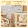 Children Bumper Soft Baby Safety Desk Table Edge Guard Strip L-Shaped Kids Protection Bumper Edge Angle Strips