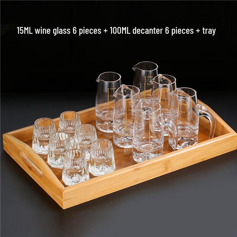 

Iceberg Diamond Baijiu Glass & Decanter Set