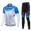 Cycling Suit Long Sleeve Suit Men's and Women's Quick-Drying Highway Mountain Bike Suit Outdoor Cycling Equipment
