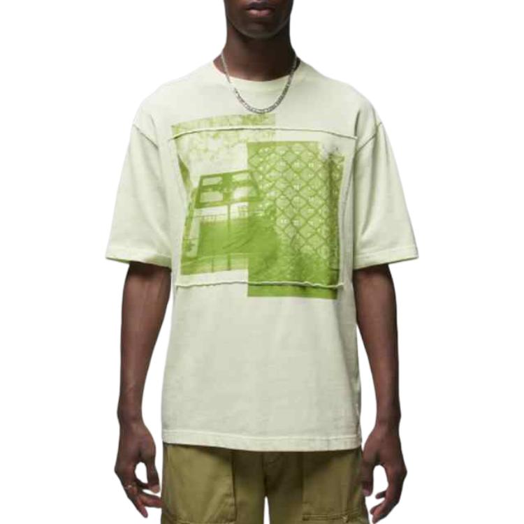 Jordan T Shirt Asia Version Men's Green FD4247-303