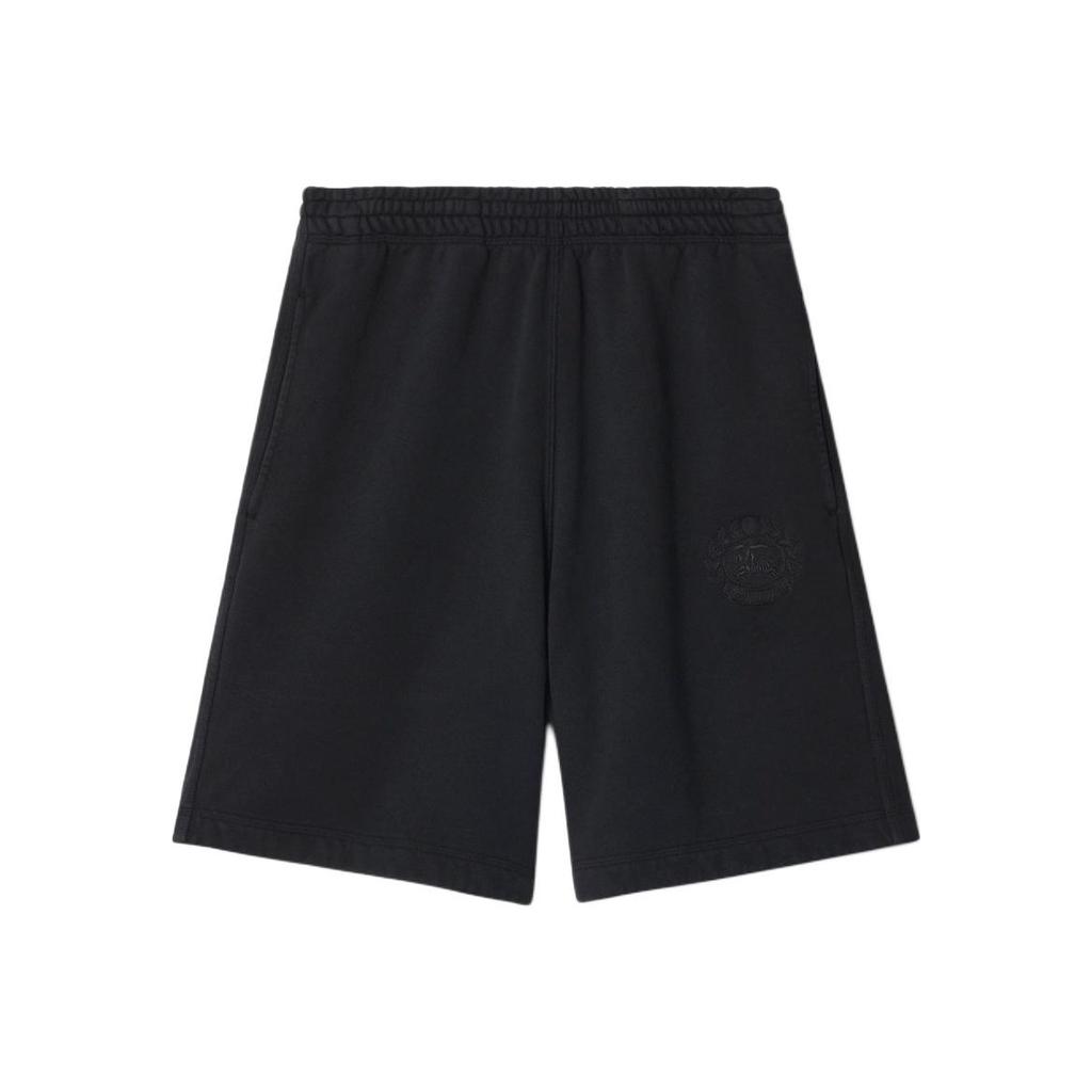 Burberry EKD embroidered Cotton Track Shorts 80945691
