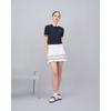Onoff Women S Drop Shoulder Collared T ShirT Of9043la Black