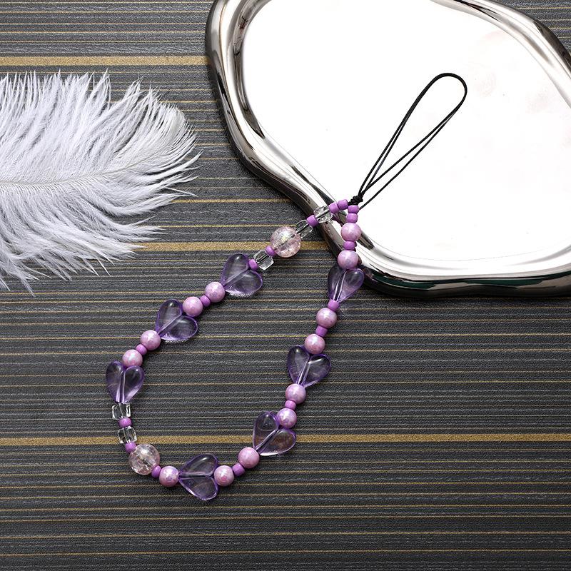 Love Beaded Phone Chain