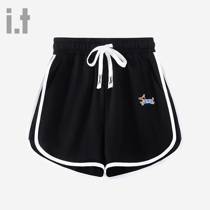 Fingercroxx IT Women s Colorblock Knit Sport Shorts M