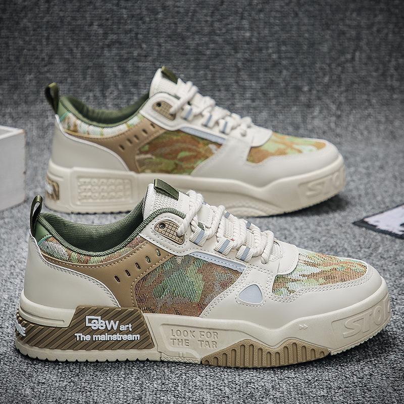 Men's Shoes Autumn New Korean Version of Tide Shoes Net Red Explosions Joker Sneakers Fashion Casual Shoes Non-slip Sneakers.