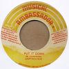 7inch Record CAPTAIN KID  Put It Down NONE Musical Ambassa Jamaica Reggae Ska  Dub Used