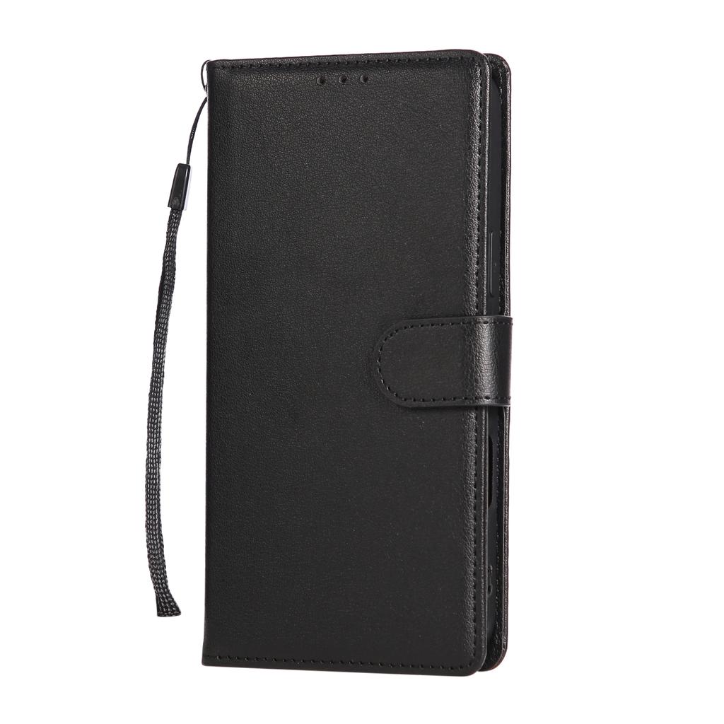 For iPhone 17 Pro Max Case Wallet Stand View PU Leather Phone Cover with Wrist Strap