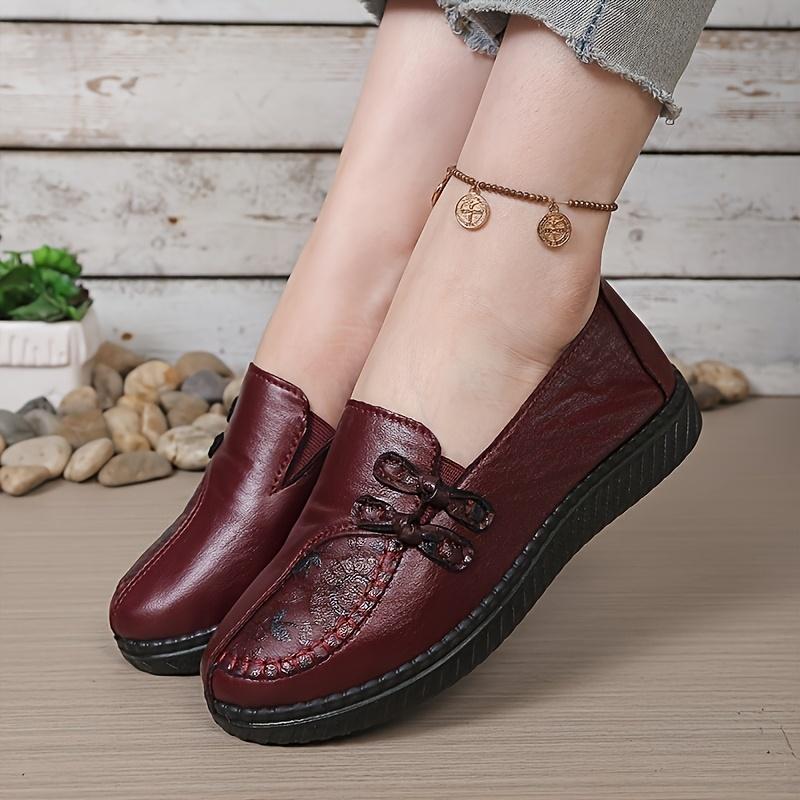 Wide Soft-Soled Comfortable Shoes for Elderly Women, Easy to Wear Casual Flats for Mothers And Grandmothers., Women Shoes, Sneakers