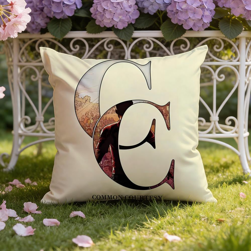 A Day to R-Remember Band Cushion Cover Home & Car Dual-Scene Pillow Cover: Reversible for Premium Comfort