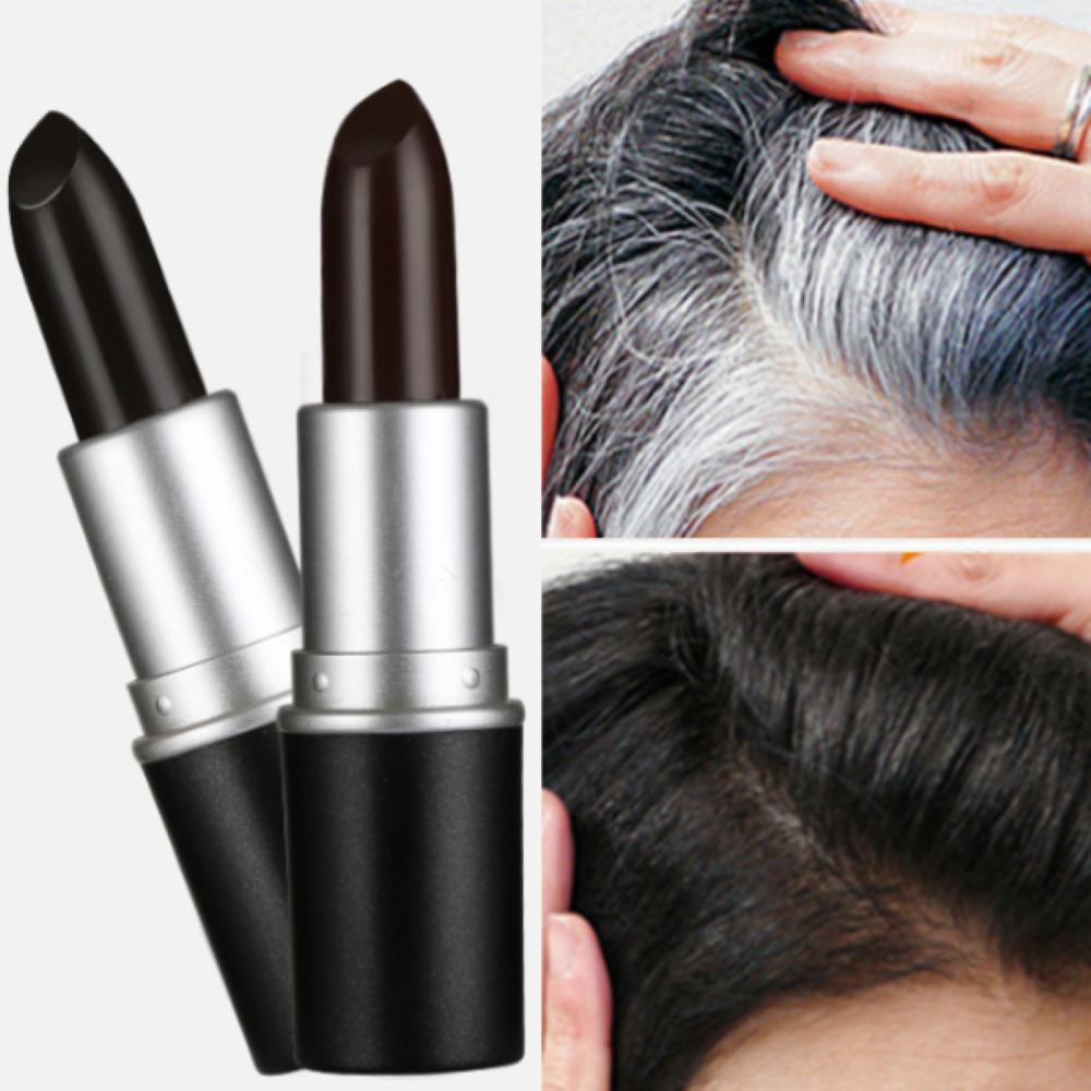 Onpapa Gray Hair Cover Stick 1+1 Black + Black 1 pcs