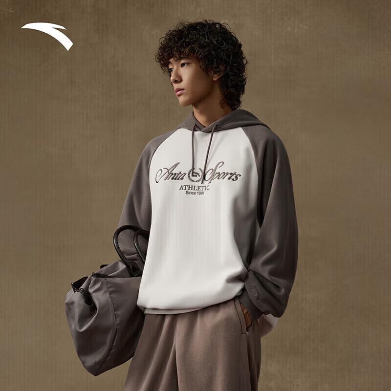 Anta Men s Fleece Hooded Sweatshirt S