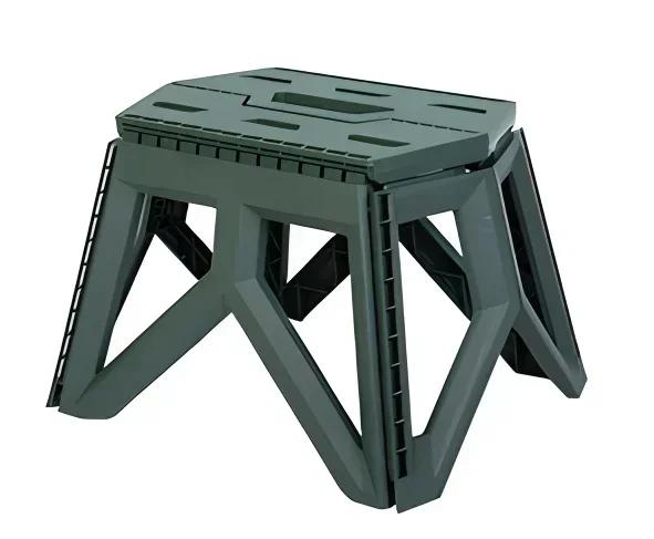Portable Folding Outdoor Stool - High Load, Durable. For Fishing, Beach & Camping
