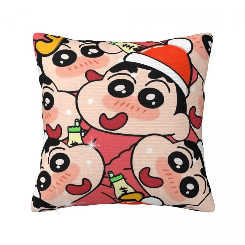 Pillow Cover Crayon Shin-Chans Graphic Cushion Cover Fashion Pillow Case For Sofa Home Decorative Pillowcases