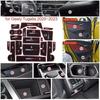 Anti-Slip Gate Slot Mat for Geely Tugella 2020 - 2025 Door Groove Pad Cup Holder Car Interior Accessories