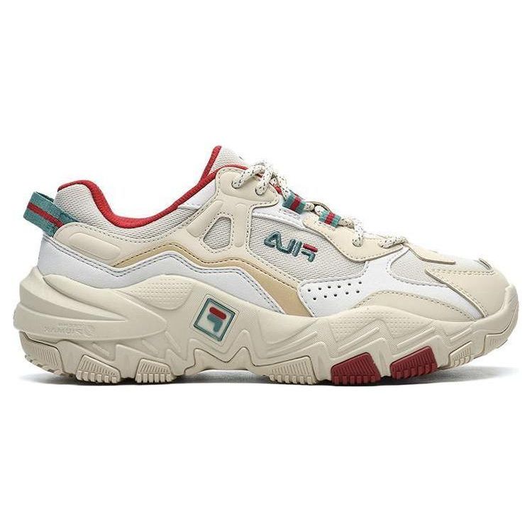 Fila Predator 2 Versatile Comfortable Leather Low-Top Running Shoes Women Sneaker Light-Gray F12W232175EAN(YC)