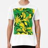 Art Nouveau Camo Pattern: Green and Yellow O S To 5XL Made In the AU/USA T-Shirt