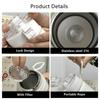 Stainless Steel Vacuum Insulation Cup 350/550ml High-capacity with Tea Partition Thermos Mugs Leak-Proof Double Layer Coffee Mug