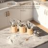 Miniature Kitchen Utensils Set Dollhouse Cookware Tools for Pretend Play Realistic Doll Kitchen Accessories Decor