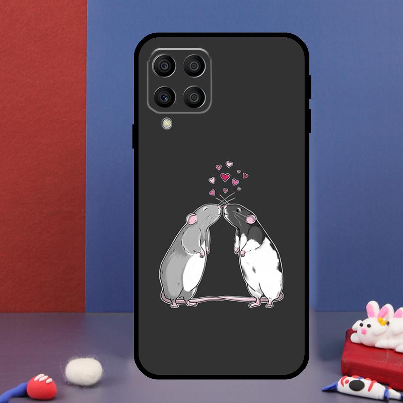 Mouse Rat For Samsung Galaxy M12 M13 M33 M23 M53 M15 M55 M31 M51 M14 M34 M54 M20 M32 M52 Phone Case