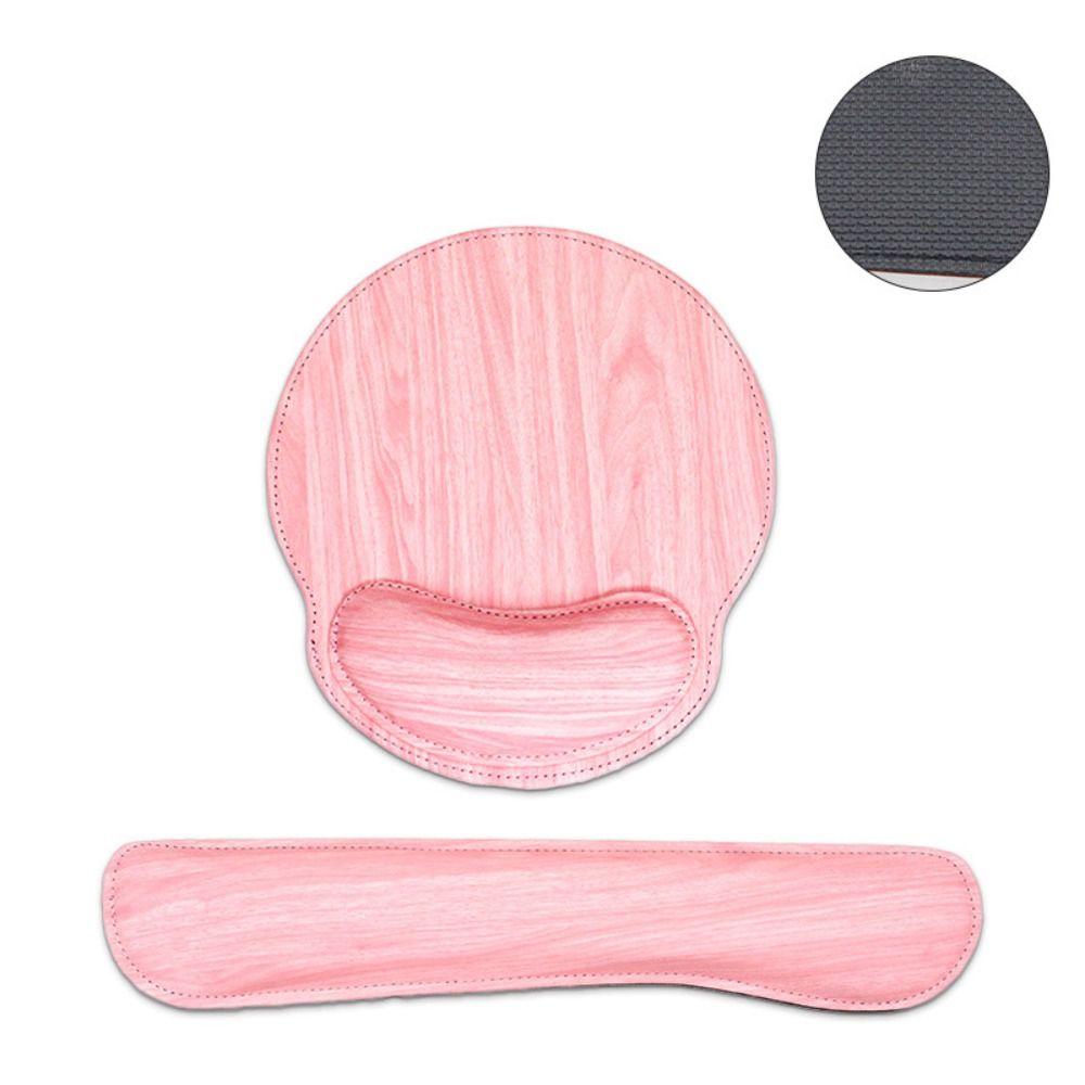 2Pcs/Set Non-Slip Wrist Support Mouse Pad Slow Rebound Keyboard Hand Cushion  Student