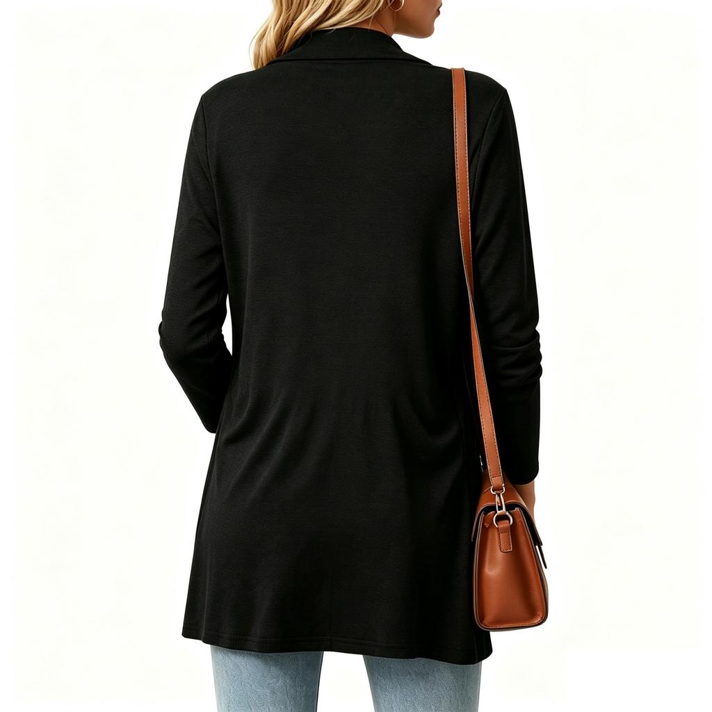 Women's Fashion Casual Color Long Sleeve Pullover Hoodie for Everyday Wear