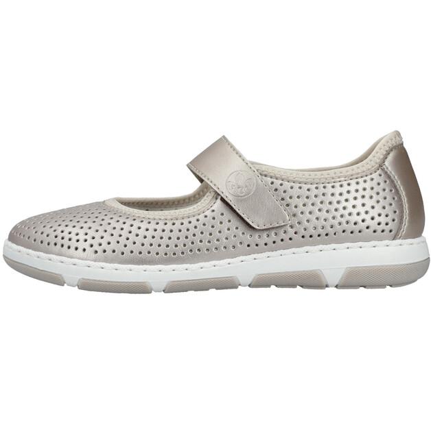 

Женские слипоны Rieker Damen бежевые 23677064 38