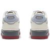 Li Ning Future C1 Abriebfeste Low-Top Skateboard-Schuhe Damen Weiß Silber AGCT500-2
