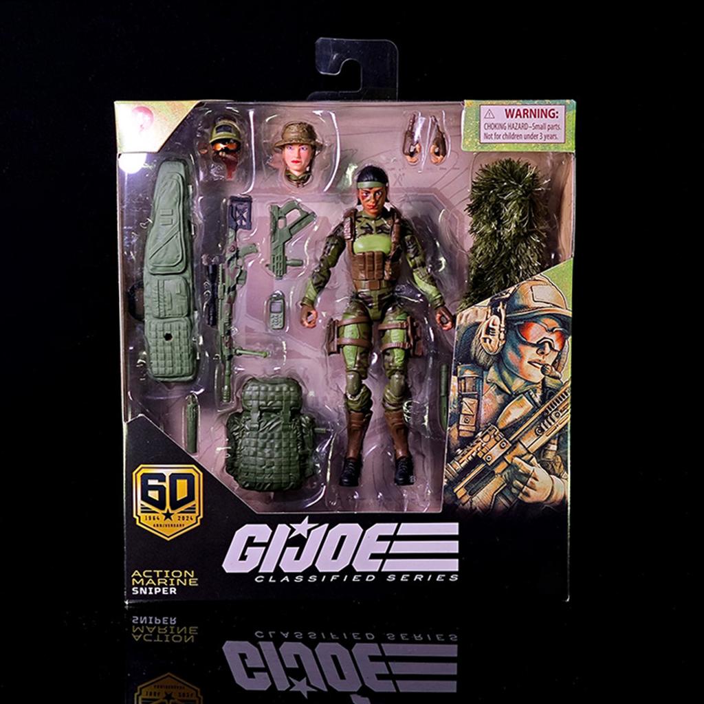 Action Figure Collectible Action Figure Includes Interchangeable Head, Hands And Accessories - Video Game