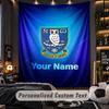 TapestrySheffield Wednesday FC Custom Name Text Personalized Wall Hanging Tapestry Home Wall Decor