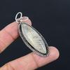 Daughters Day Deal Golden Rutile Stone 925 Sterling Silver Anniversary Pendant