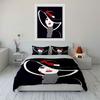 Portrait, hat, bow, text. Bedding sets Duvet cover sets Duvet covers Pillowcases(1*Duvet Cover 2*Pillowcases without duvet insert)