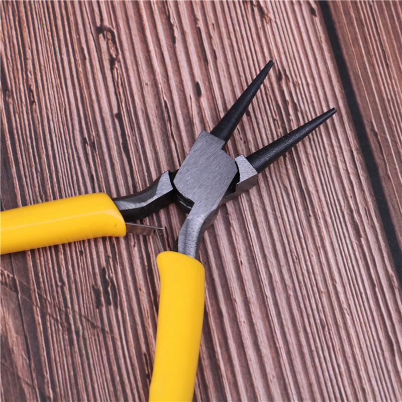 Mini Round Nose Pliers 5 "Pointed Nose Pliers Oblique Nose Pliers Jewelry Hand Pliers