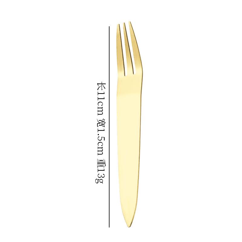 Stainless Steel Dessert Knife, Fork, and Spatula Set for Cakes, Ice Cream, Mooncakes, and Pizza.
